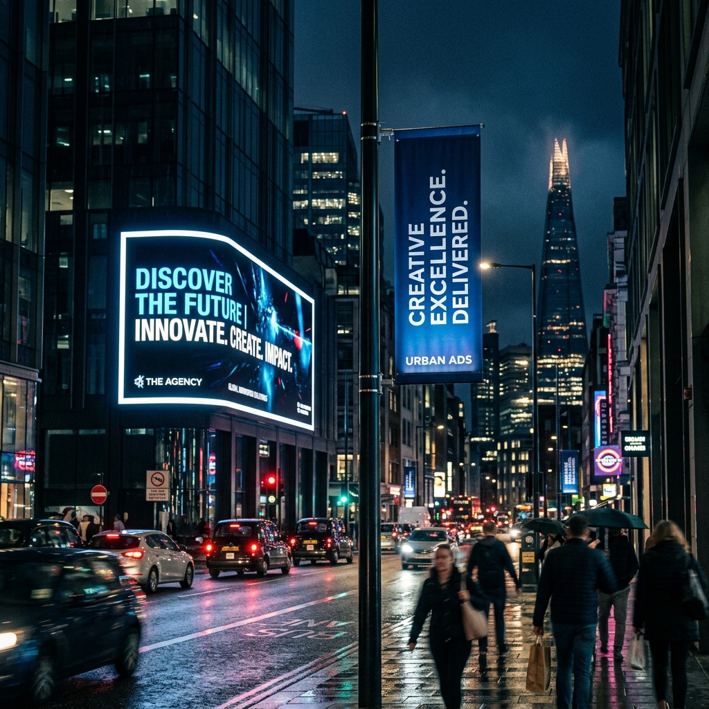 Billboards and Street Pole Advertising
